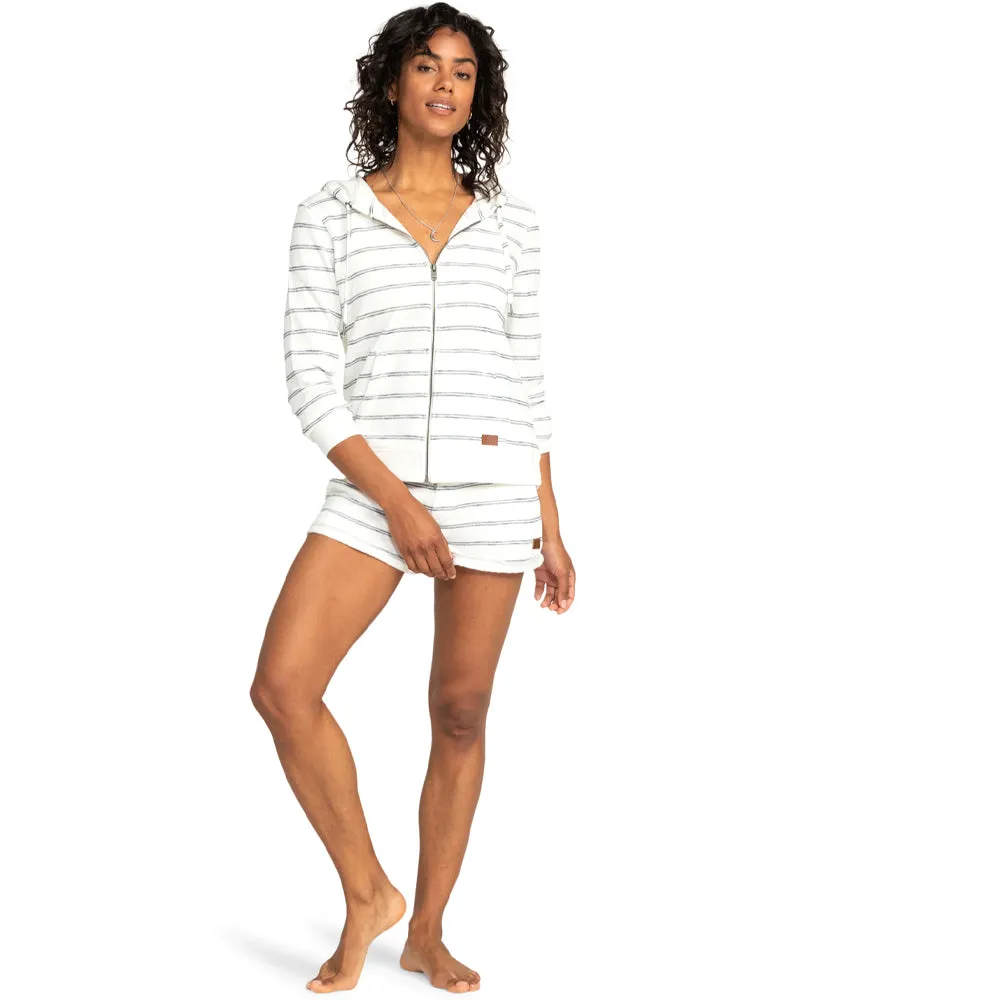 Roxy Perfect Wave Stripe Zip Hoodie