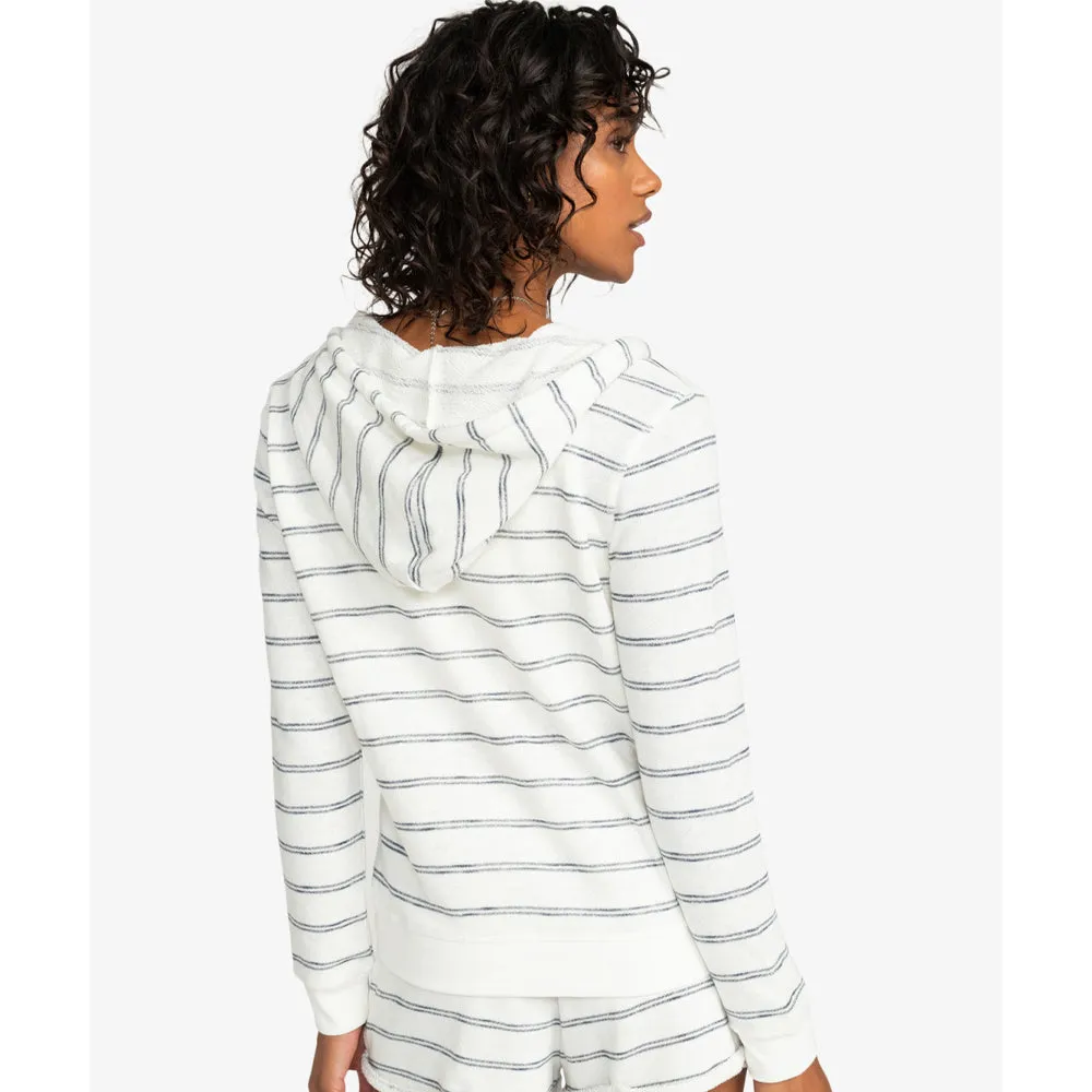 Roxy Perfect Wave Stripe Zip Hoodie