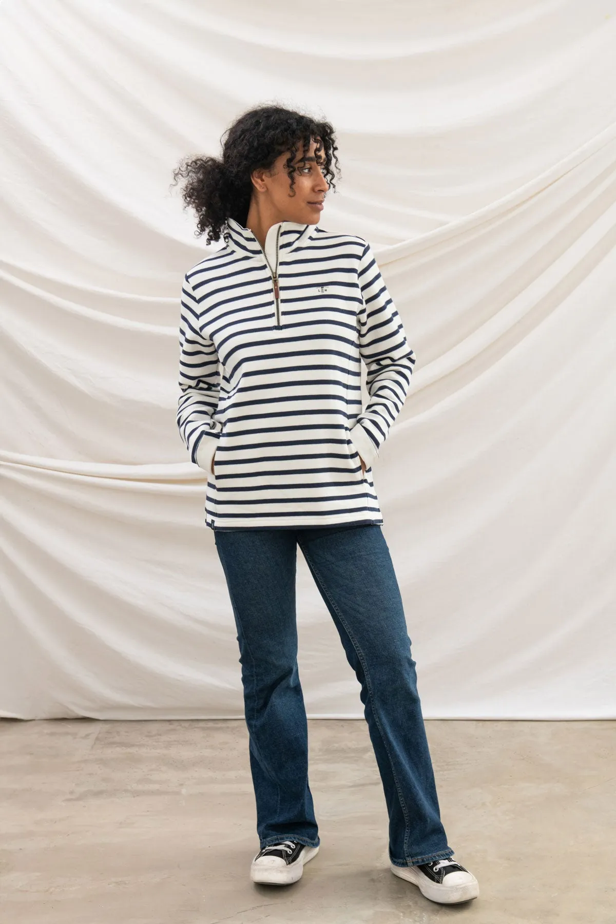 Shore Sweatshirt - Cloud Navy