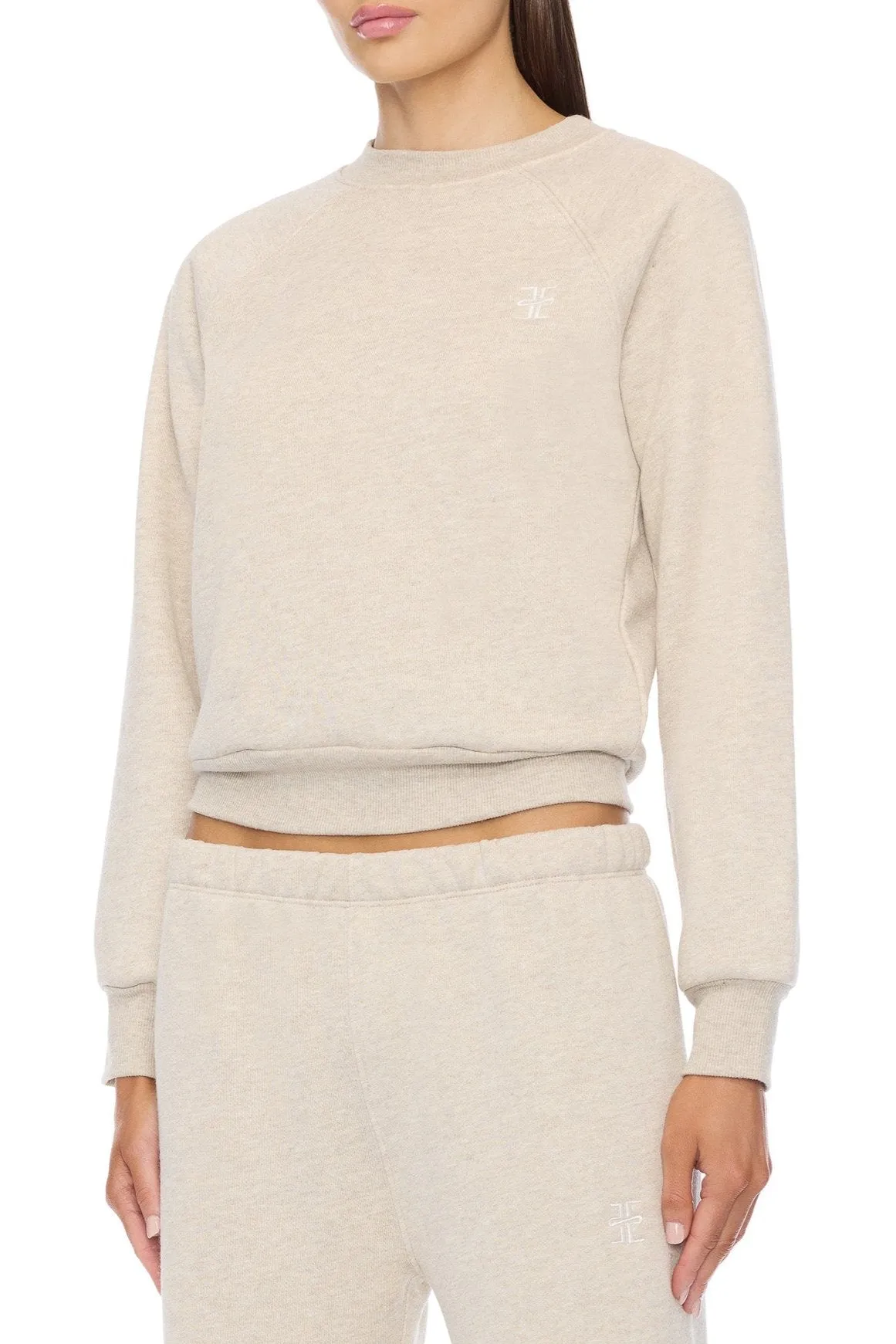 Shrunken Raglan Sweatshirt