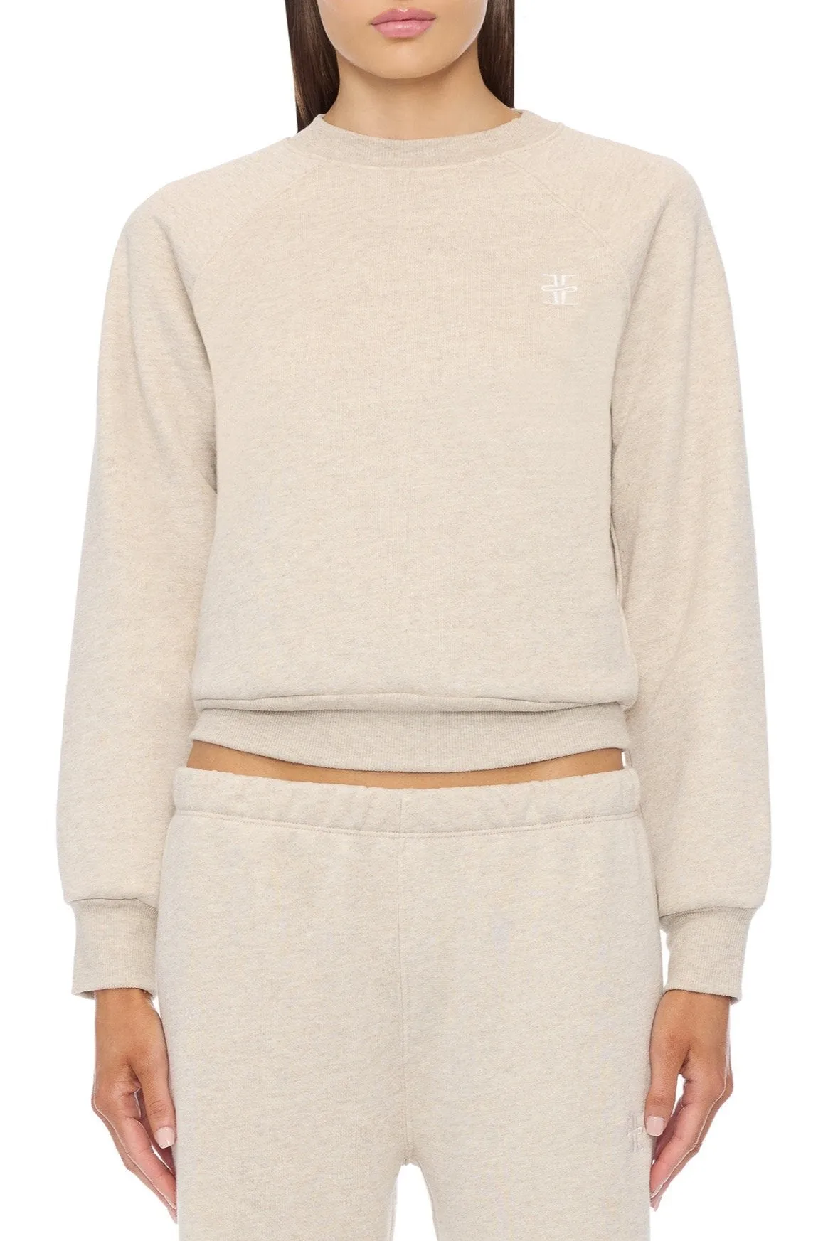 Shrunken Raglan Sweatshirt