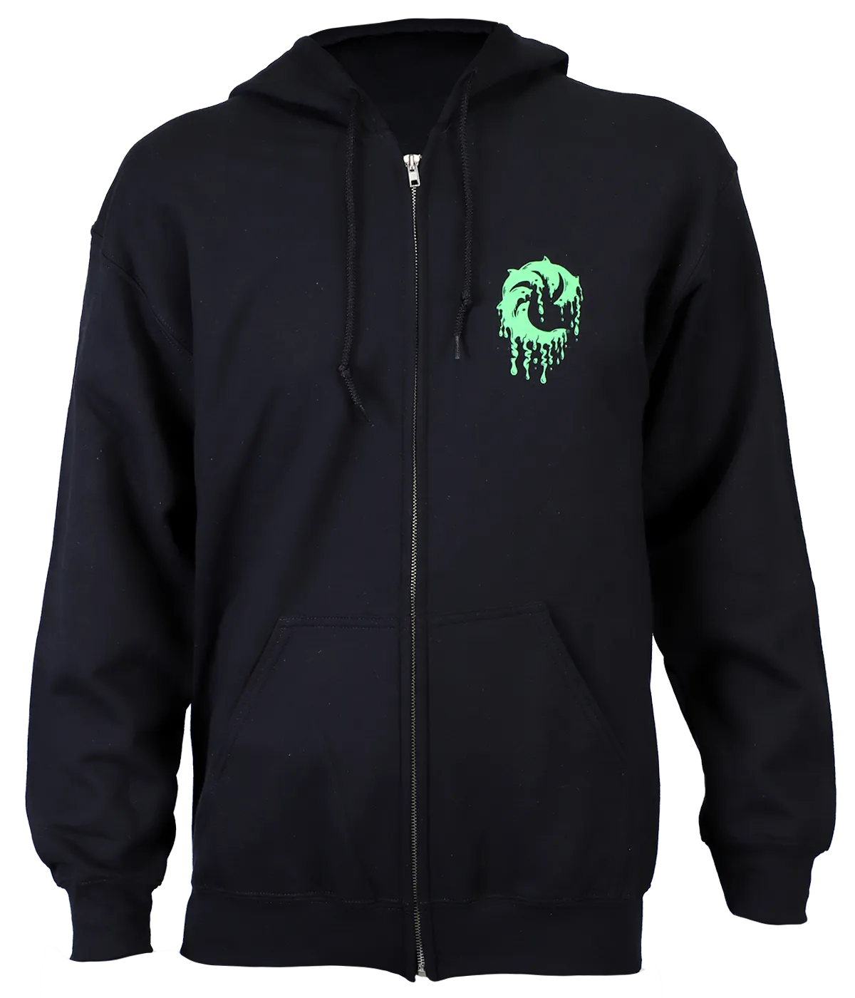 Slime Box Zip Hooded Sweatshirt