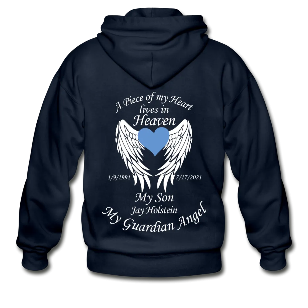 Son Jay Holstein Gildan Heavy Blend Adult Zip Hoodie