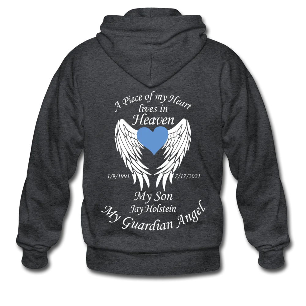 Son Jay Holstein Gildan Heavy Blend Adult Zip Hoodie