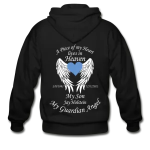 Son Jay Holstein Gildan Heavy Blend Adult Zip Hoodie