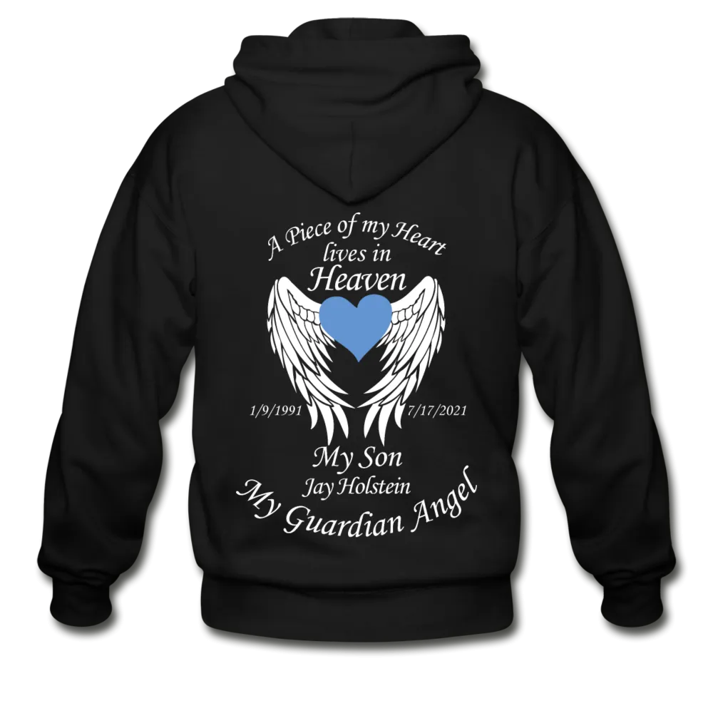 Son Jay Holstein Gildan Heavy Blend Adult Zip Hoodie