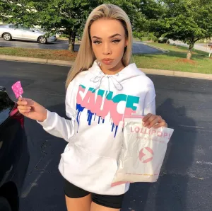 South Beach Sauce | White Hoodie
