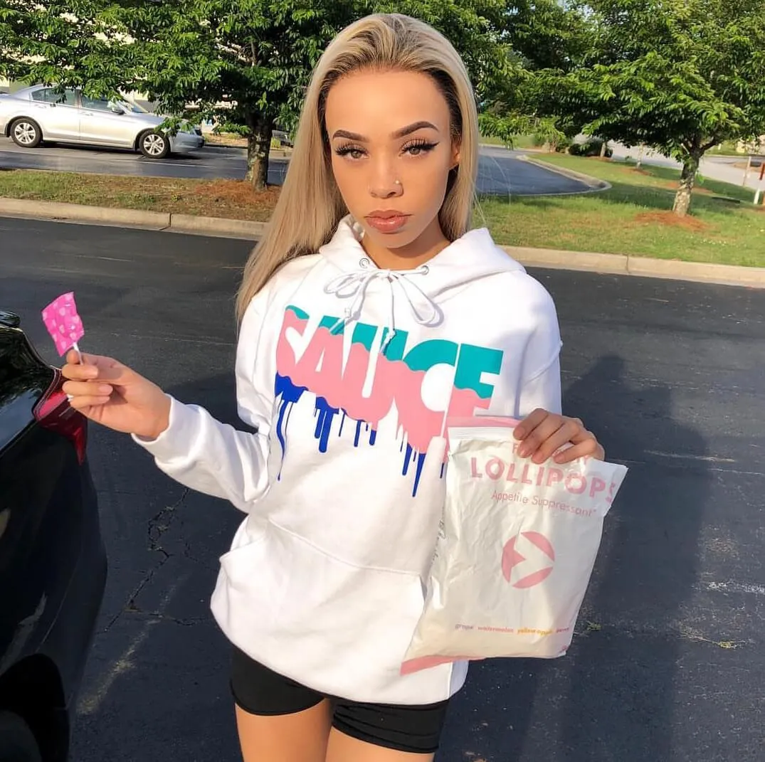 South Beach Sauce | White Hoodie