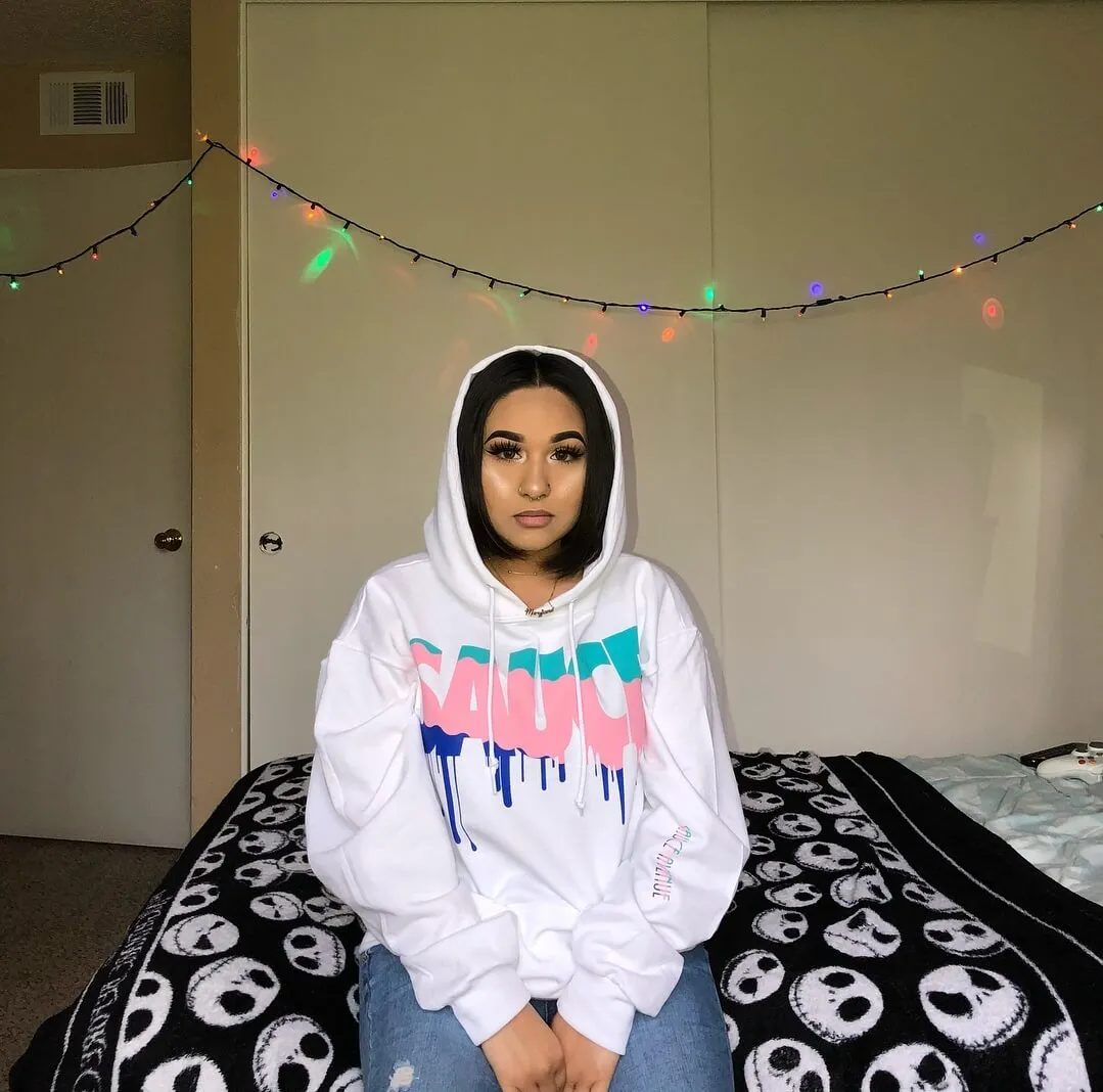 South Beach Sauce | White Hoodie
