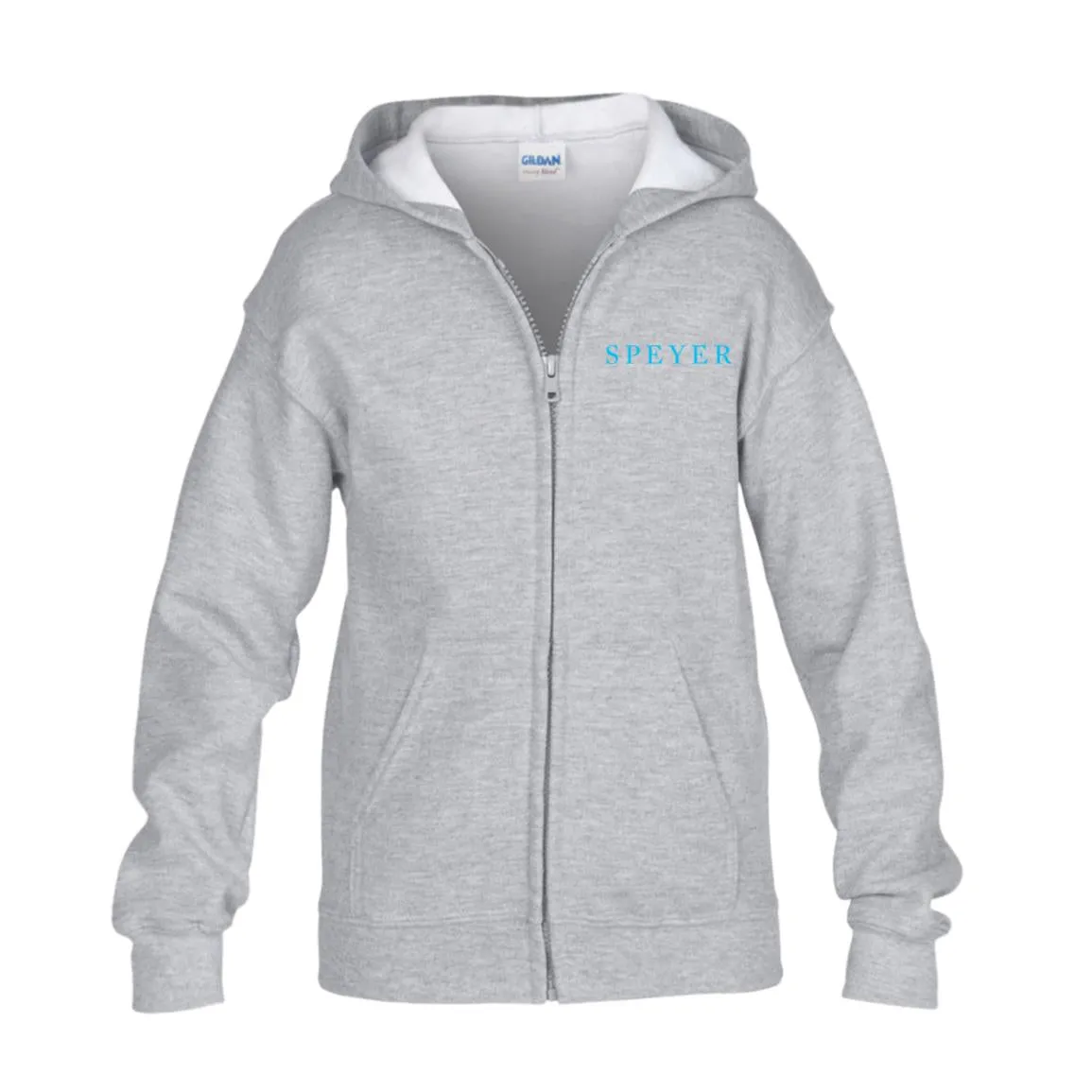 Speyer School Heavy Blend Full Zip Hoodie, Youth Sizes