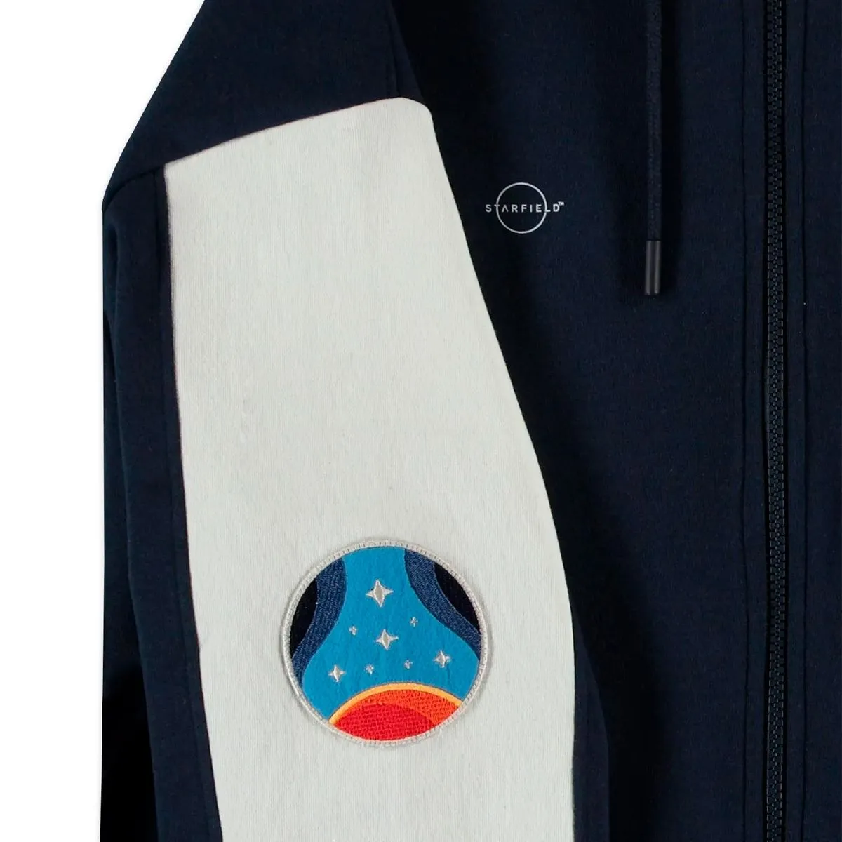 Starfield - Monochrome Emblem - Zip-Hoodie