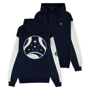 Starfield - Monochrome Emblem - Zip-Hoodie