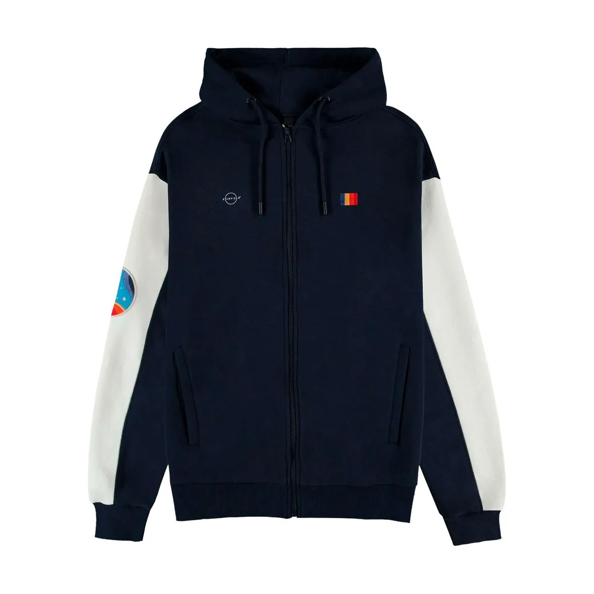 Starfield - Monochrome Emblem - Zip-Hoodie