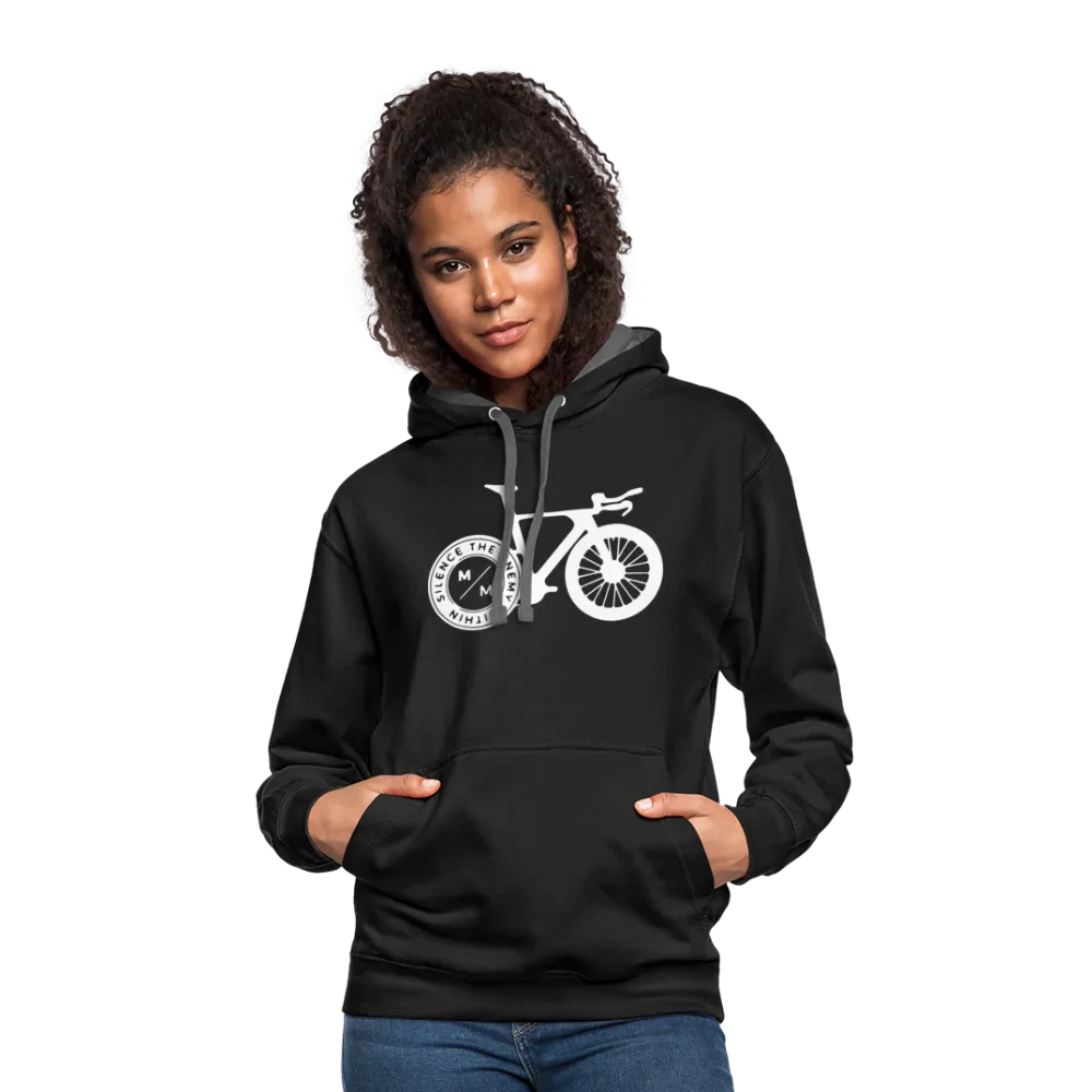 STEW TT Bike- Unisex Contrast Hoodie