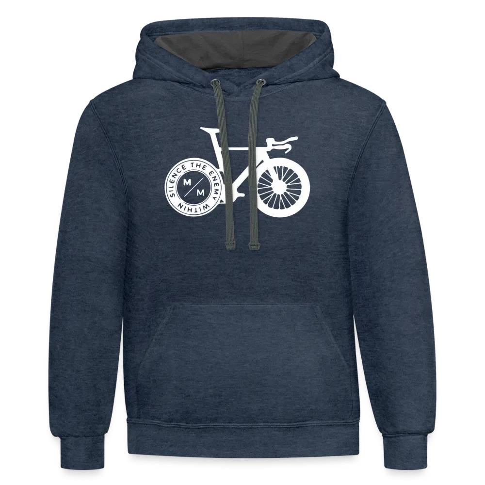 STEW TT Bike- Unisex Contrast Hoodie
