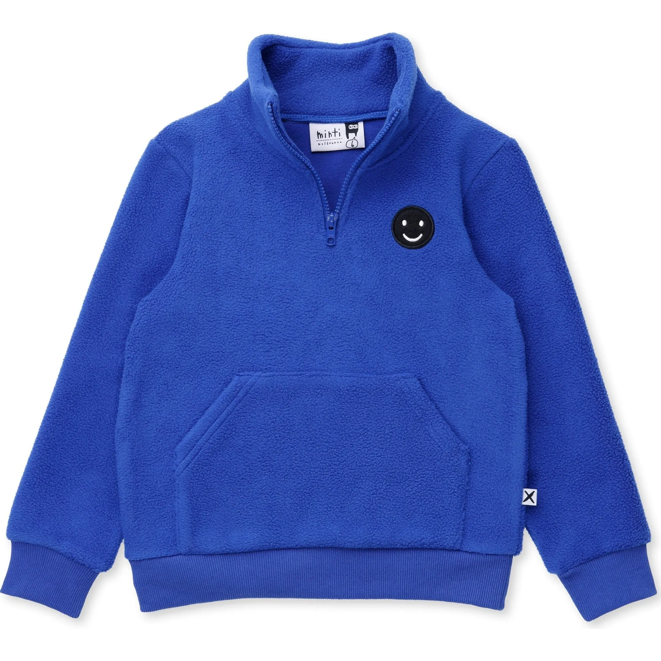 Teddy Half Zip Crew