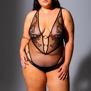 Tigris Bodysuit - Black -