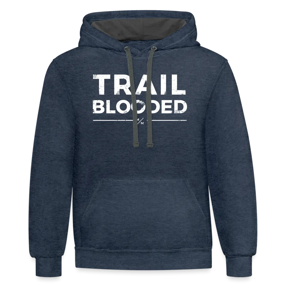 Trail Blooded- Unisex Contrast Hoodie