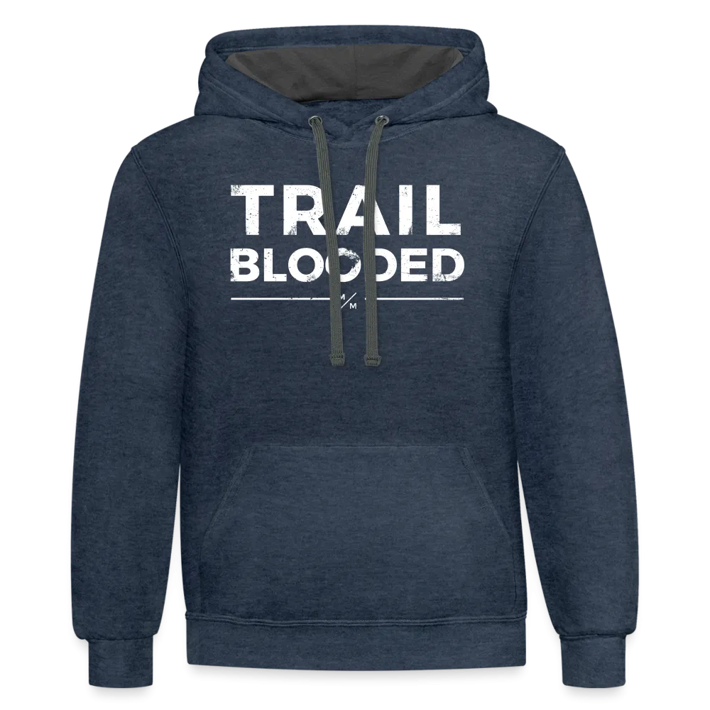 Trail Blooded- Unisex Contrast Hoodie