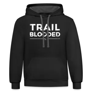 Trail Blooded- Unisex Contrast Hoodie