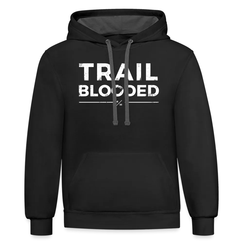 Trail Blooded- Unisex Contrast Hoodie
