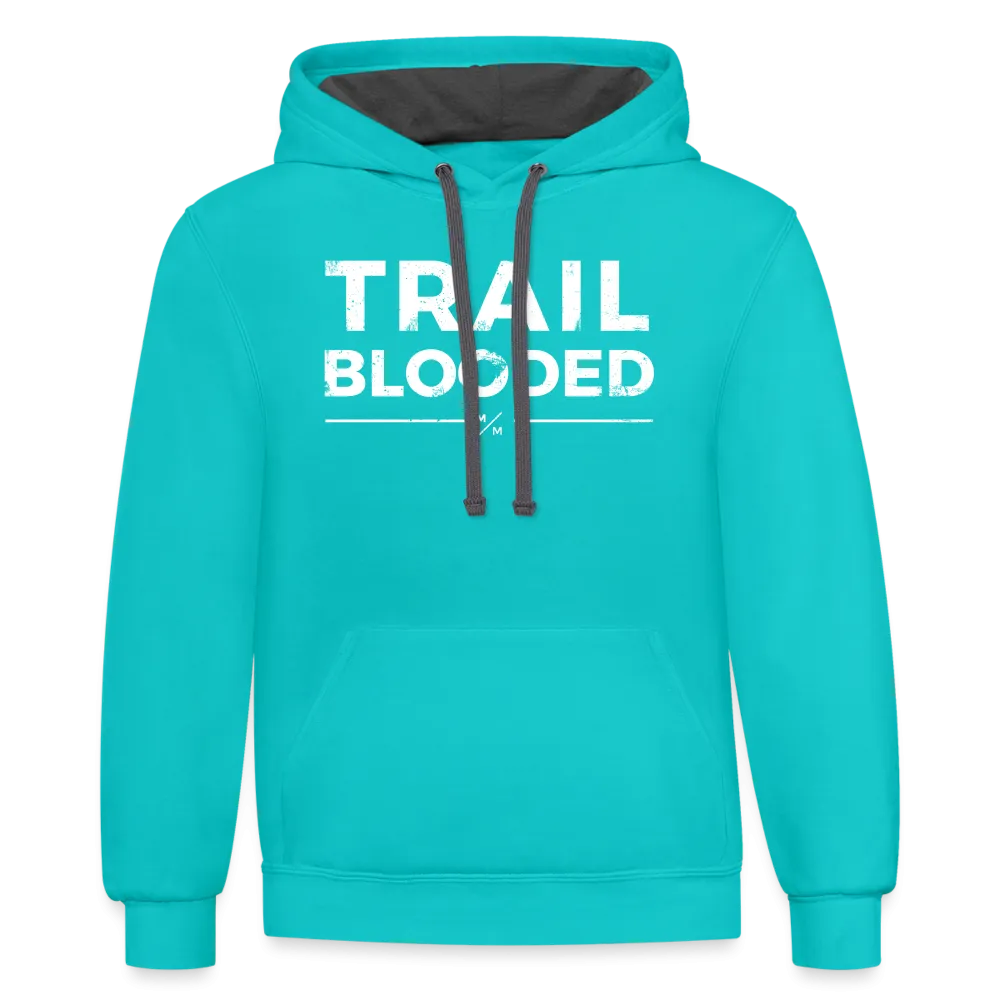 Trail Blooded- Unisex Contrast Hoodie