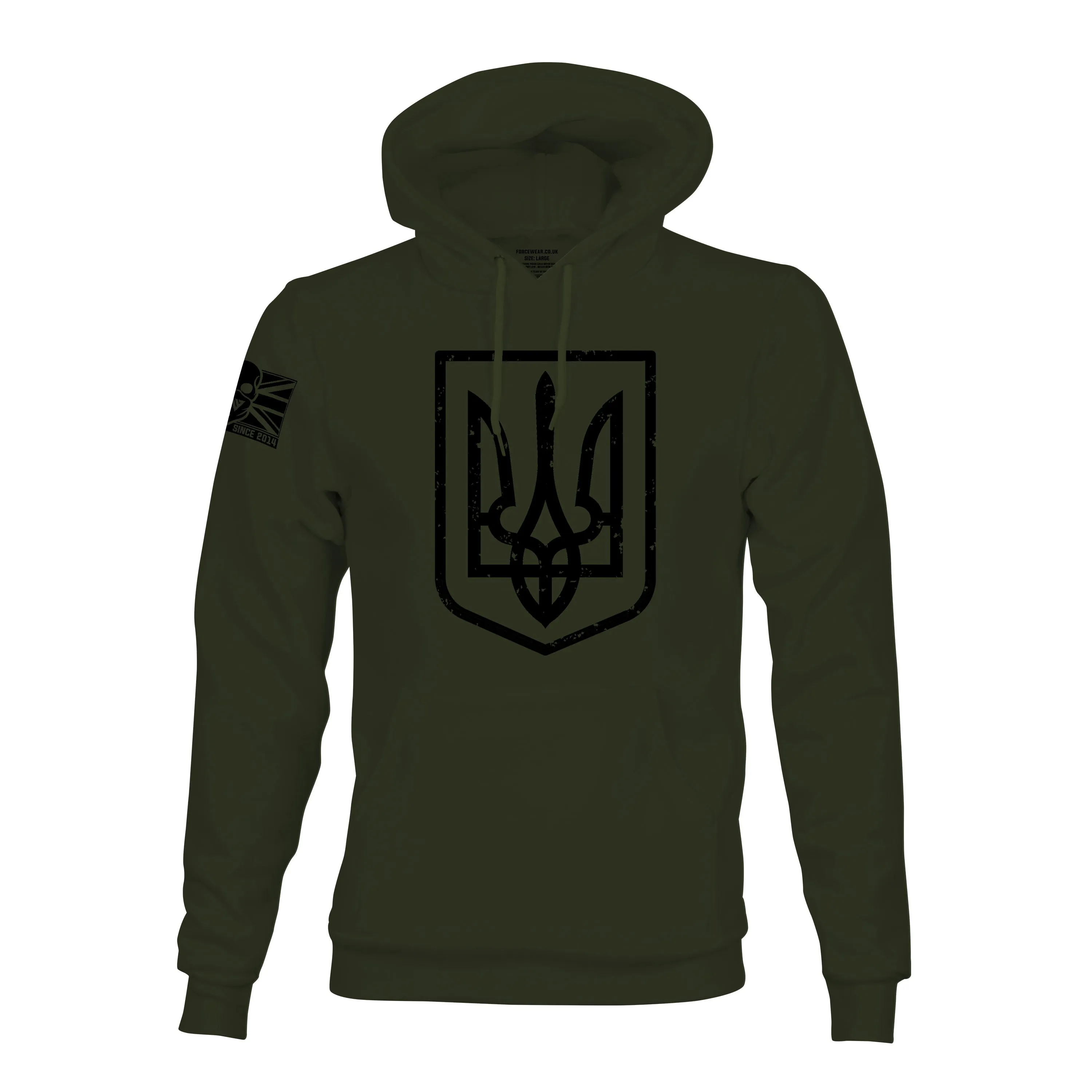 UKRAINE  SHIELD BANNER HOODIE