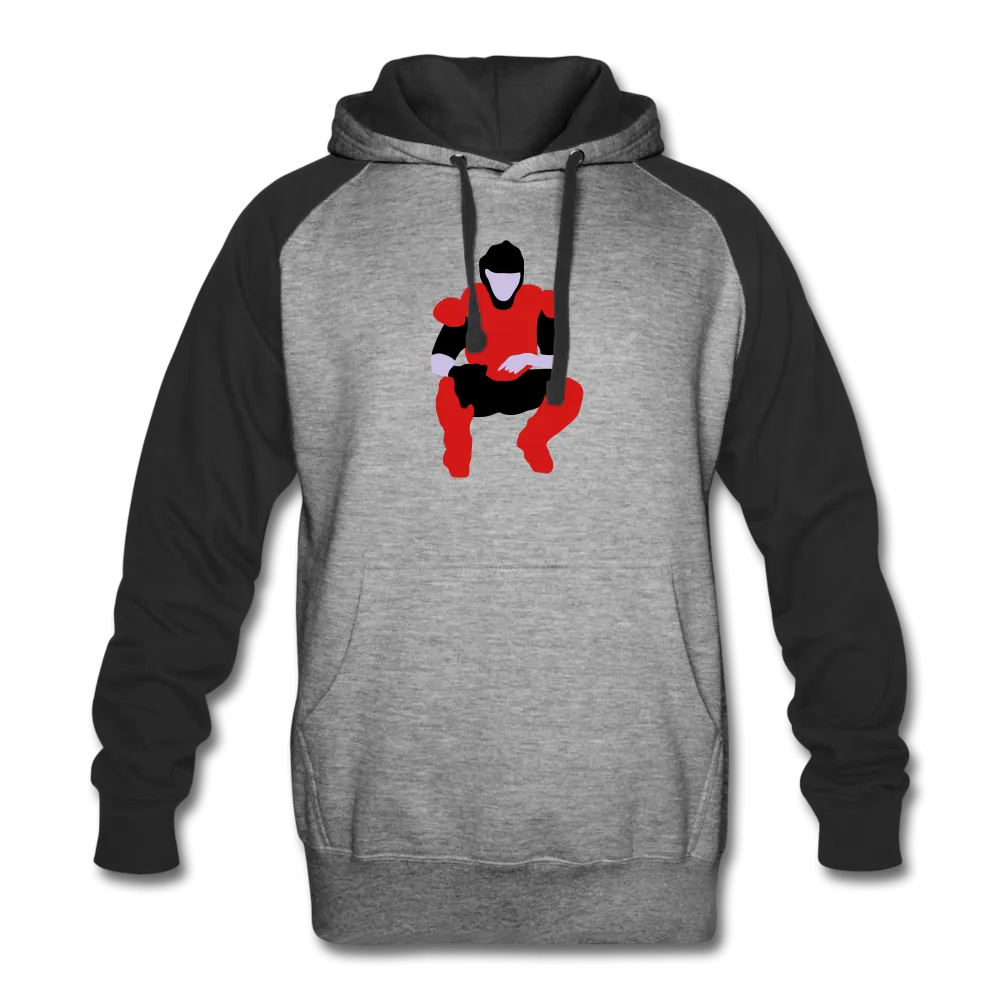 UNISEX BASEBALL PLAYER Colorblock Hoodie