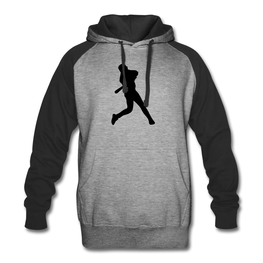 UNISEX BASEBALL PLAYER Colorblock Hoodie