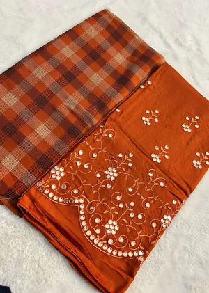 Veezel -Rust- unstitched 2 piece suits by ABC