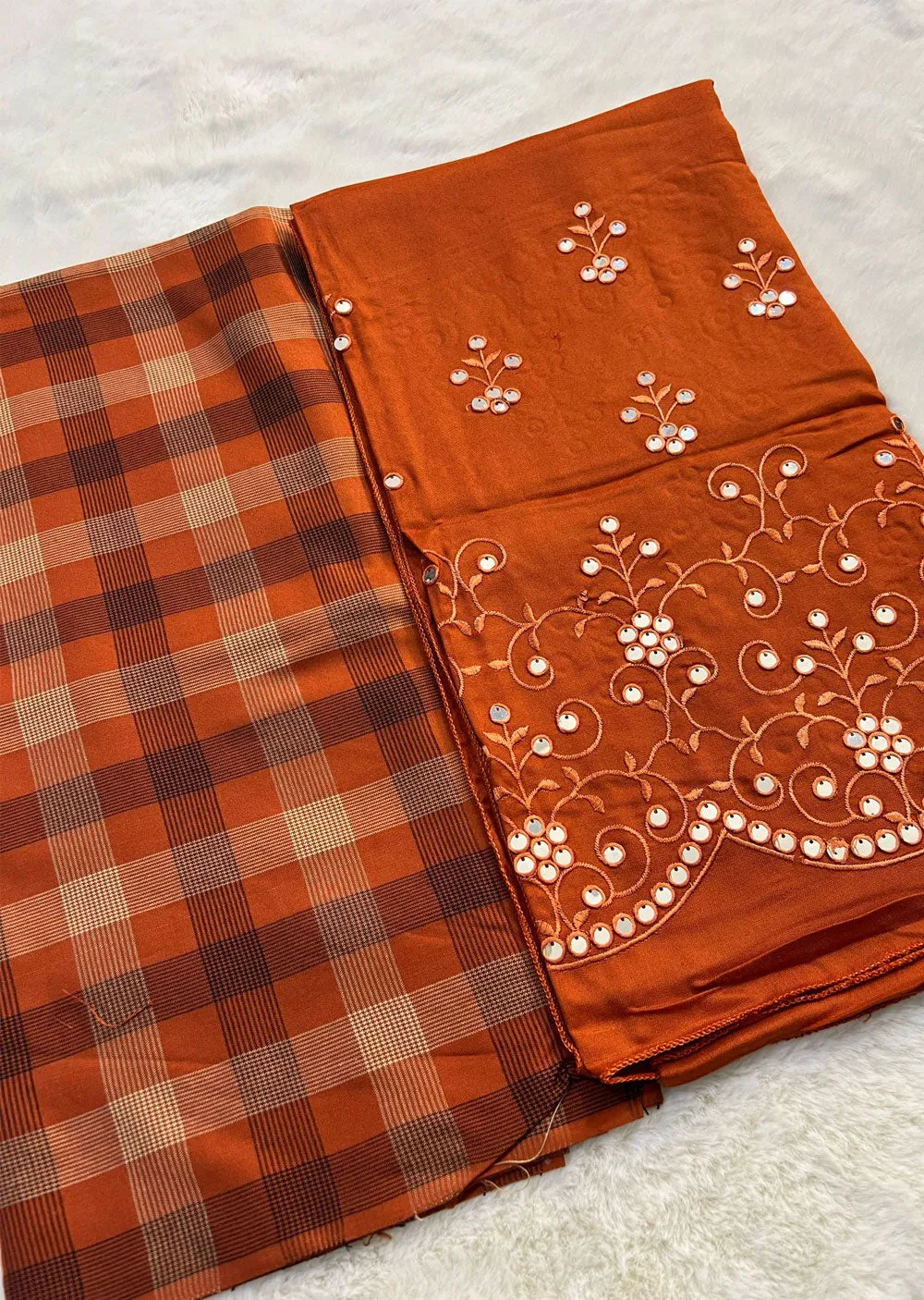 Veezel -Rust- unstitched 2 piece suits by ABC
