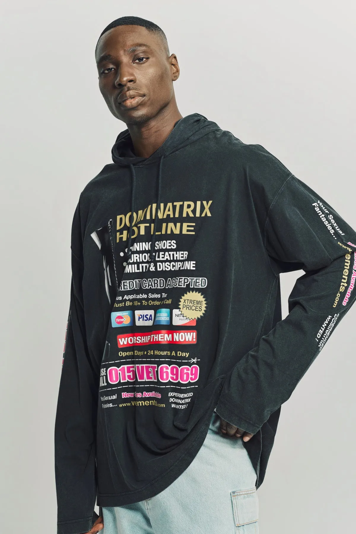 VETEMENTS | DOMINATRIX HOODIE