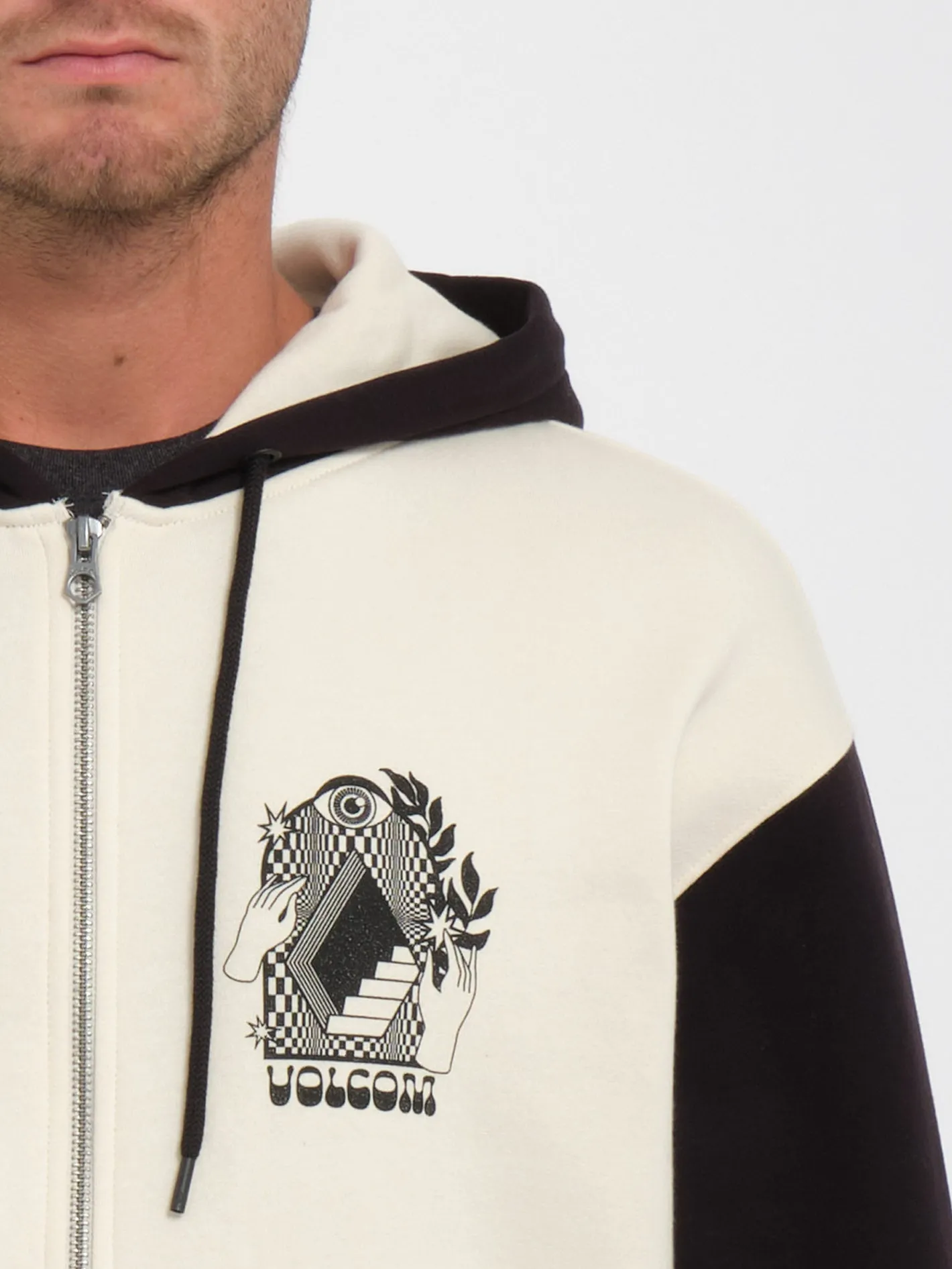Watanite Zip Hoodie - DIRTY WHITE
