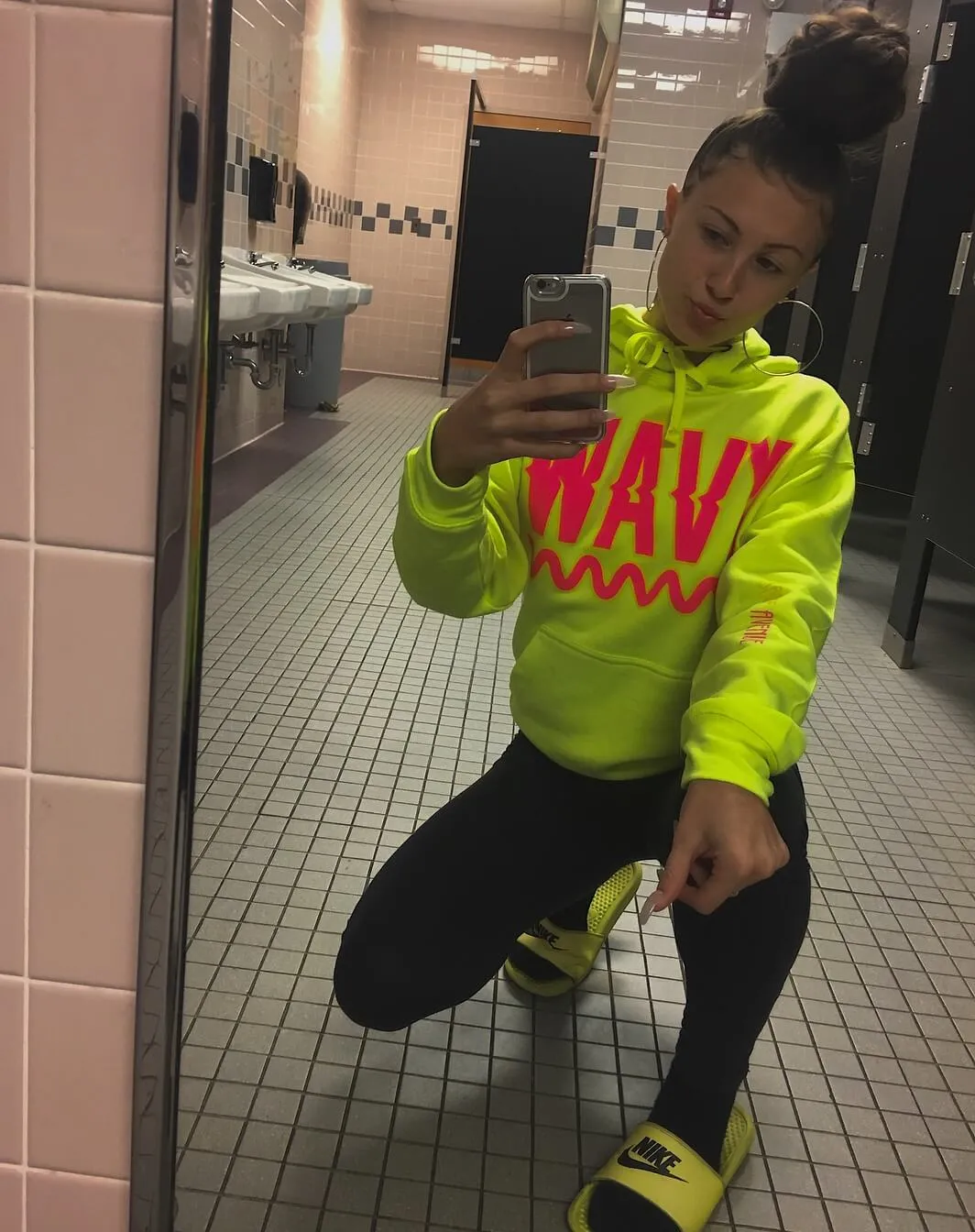 Wavy | Safety Yellow Hoodie
