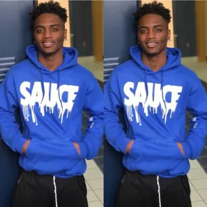 White Sauce | Blue Hoodie