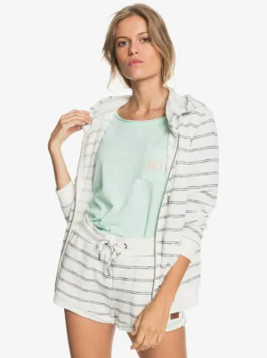Women's Perfect Wave Stripes Zip-Up Hoodie