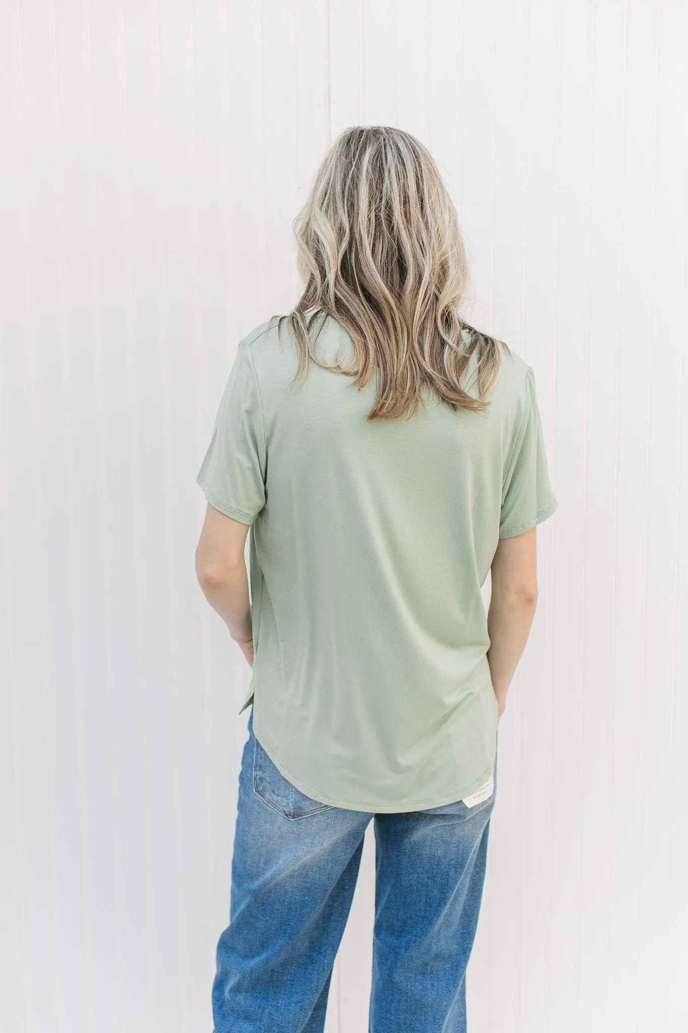 X Light Sage Tee